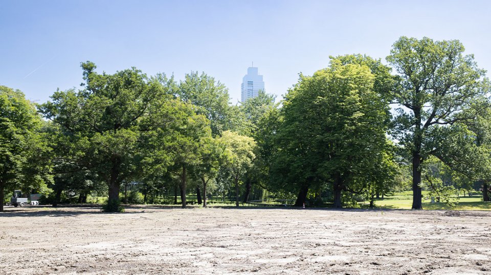 Van aanleg tot aan de nazorg dragen we ons steentje bij aan de realisatie van een van de mooiste parken van Rotterdam.