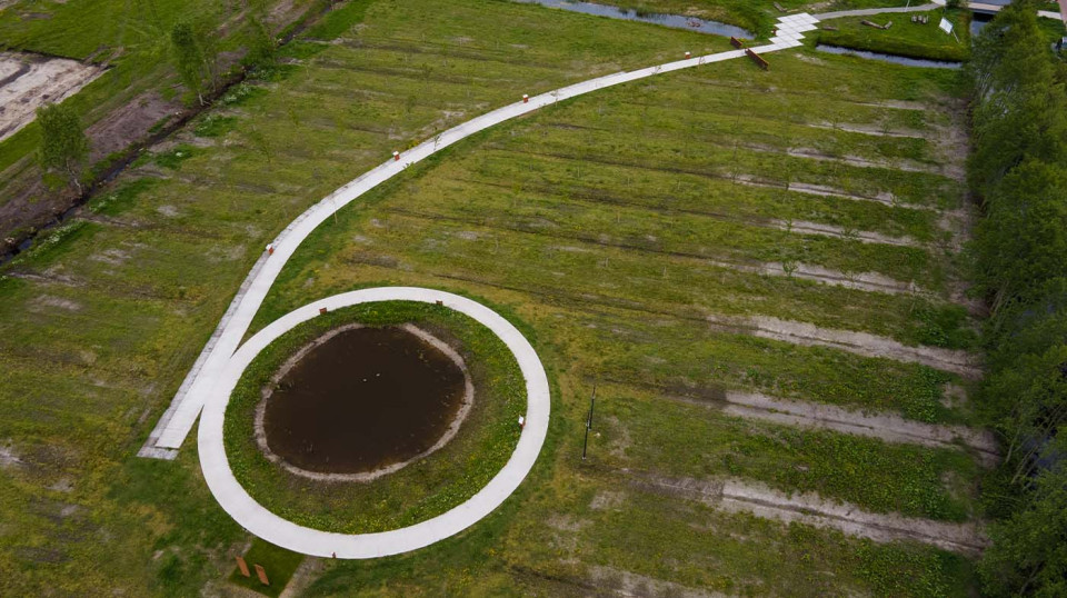 Aan het park is vanaf de tekentafel tot aan de oplevering drie jaar gewerkt. Bij dit project waren veel partijen betrokken.